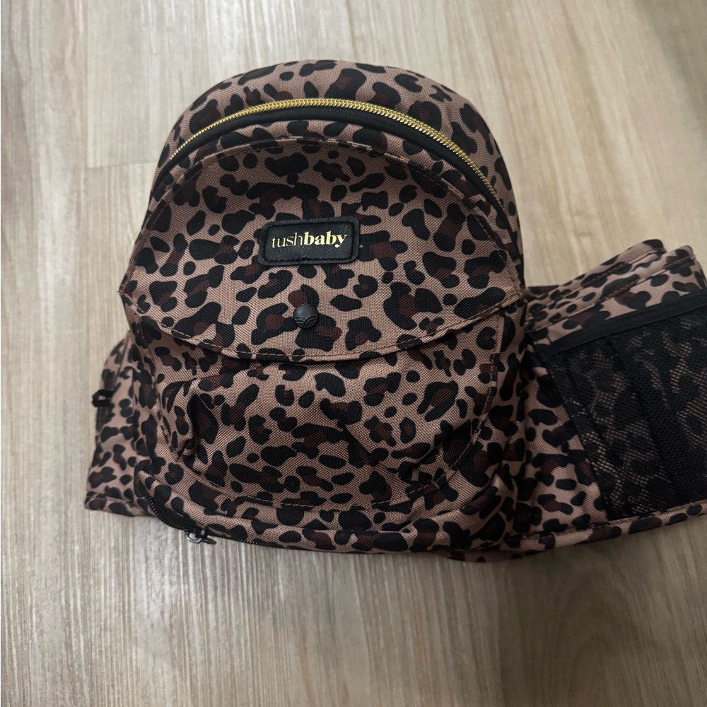 Leopard Print Baby Bag